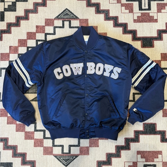 Vintage 80’s NFL Starter Dallas Cowboys Jacket Size XL - Picture 1 of 16